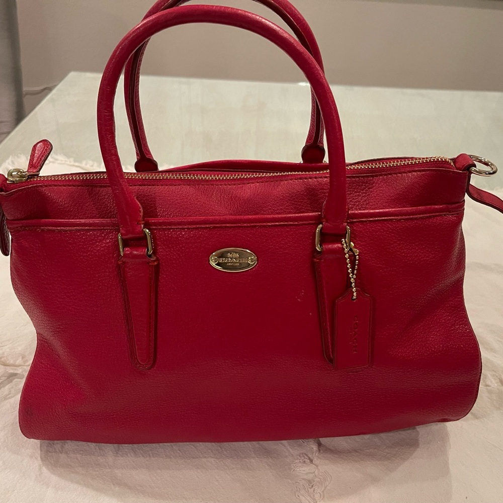 Coach Red Bag